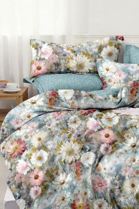 Постельное белье поплин "Цветочная симфония"
