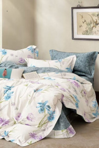 Постельное белье поплин "Полевые цветы"