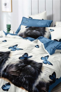 Постельное белье поплин "Мурзик"