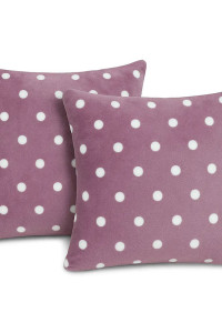 Наволочка декоративная велсофт "Милая горошина"