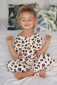 Пижама детская "Маркиза" интерлок (р-ры: 28-38)