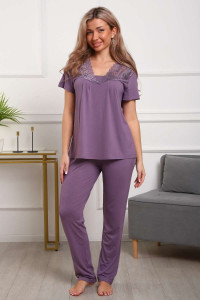 Пижама женская П183вз вискоза (р-ры: 50-58) лиловый