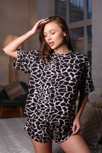 Пижама женская №88522 вискоза пенье (р-ры: 42-56) жираф