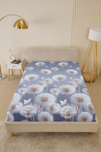 Простыня классическая бязь "Одуванчики"