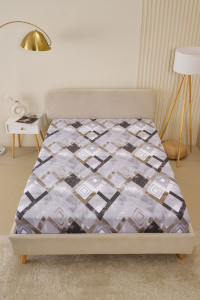 Простыня классическая бязь "Геометрия"