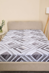 Простыня классическая бязь "Ромбы"