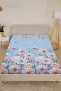 Простыня классическая бязь "Ромашки"