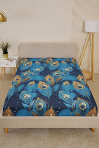 Простыня классическая бязь "Перо павлина"