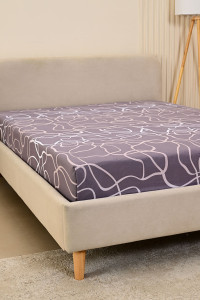 Простыня классическая бязь "Изгибы"