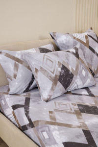 Наволочка на молнии бязь "Геометрия" (2 шт.)