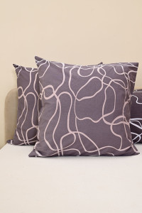 Наволочка на молнии бязь "Изгибы" (2 шт.)