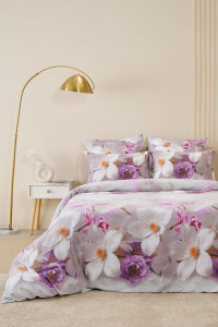 Пододеяльник бязь на молнии "Нарциссы"