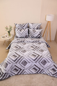 Пододеяльник бязь на молнии "Ромбы"