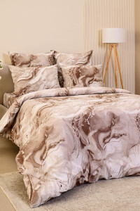 Пододеяльник бязь на молнии "Мрамор"