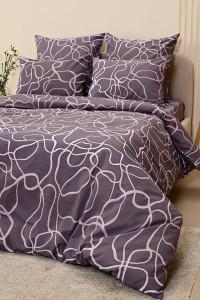 Пододеяльник бязь на молнии "Изгибы"