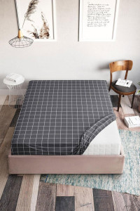 Простыня на резинке поплин "Рэкс" осн.