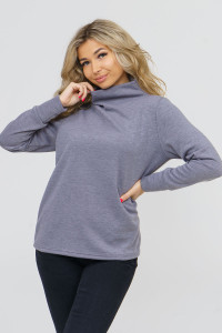 Джемпер женский Д-02 евроангора (последний размер) серый 54