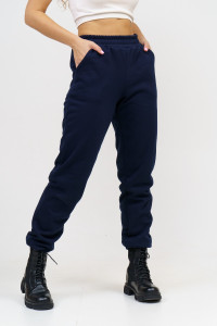 Брюки женские БР-12 интерсофт (последний размер) синий 48