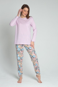 Костюм двойка женский К-337 "Апрель" кулирка (последний размер) 48