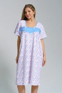 Сорочка женская "Анжела" 1322-1 кулирка (последний размер) вьюн 60