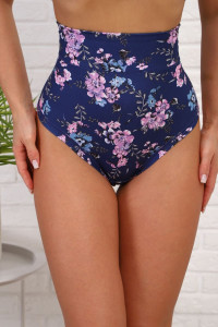 Трусы женские №64927 бамбук (р-ры: 60-64) синий