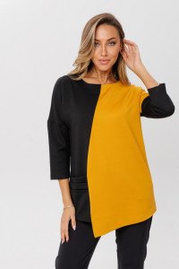 Туника женская Т143 нейлон (последний размер) горчичный 62