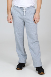 Брюки мужские БФ-67 футер с начесом (р-ры: 48-60) сер.меланж