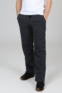 Брюки мужские БФ-67 футер с начесом (р-ры: 48-60) антрацит