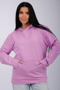 Худи женское СЖ-28 футер 2-х нитка (р-ры: 48-56) мальва