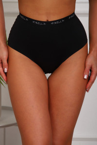 Трусы женские №64936 смесовая ткань (р-ры: 50-54) черный