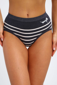 Трусы женские №45063 кулирка с лайкрой (р-ры: 46-48) черничный