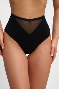 Трусы женские №74395 кулирка с лайкрой (р-ры: 48-58) черный