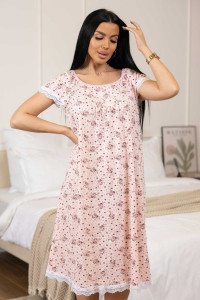 Сорочка женская 2160/1 кулирка (р-ры: 48-62) розовый