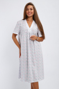 Сорочка женская №237 кулирка (р-ры: 52-62) белый