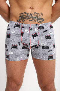 Трусы мужские №74399 кулирка пенье (р-ры: 48-54) меланж