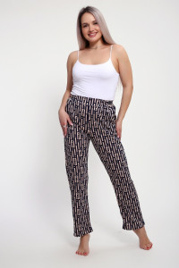 Брюки женские №068 кулирка (р-ры: 48-62) бежевый