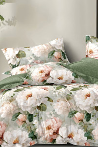 Постельное белье зима-лето поплин стеганый с окантовкой ЗЛПО30-1482