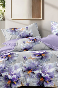 Постельное белье зима-лето поплин стеганый с окантовкой ЗЛПО30-1479