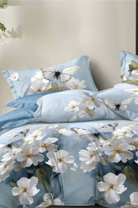 Постельное белье зима-лето поплин стеганый с окантовкой ЗЛПО30-1478