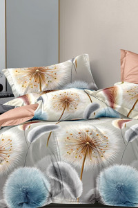 Постельное белье зима-лето поплин стеганый с окантовкой ЗЛПО30-1476