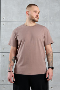 Футболка мужская "Арчи-1" кулирка с лайкрой (р-ры: 48-58) бежевый