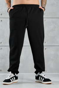 Брюки мужские "Акс-2" лининг (р-ры: 48-58) черный