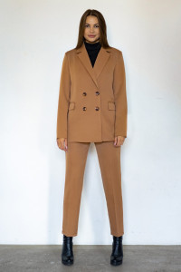 Костюм двойка женский КД-070ТР туран (последний размер) бежевый 46