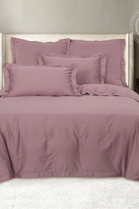 Постельное белье мако-сатин "Пыльная роза"