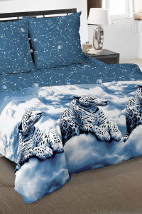 Постельное белье бязь "Созвездие леопарда"