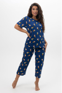 Костюм двойка женский К3098.3 кулирка (последний размер) 50