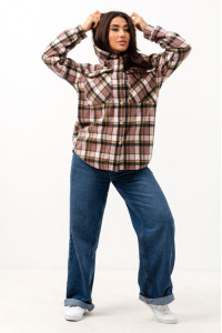 Толстовка женская Т1304 флис (последний размер) 56