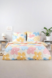 Постельное белье "Веселина" полиэстер "Пятилистник"
