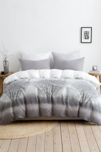 Постельное белье поплин стандарт "Лес"