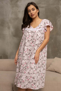 Сорочка женская 39/39 кулирка (р-ры: 48-62) розовый